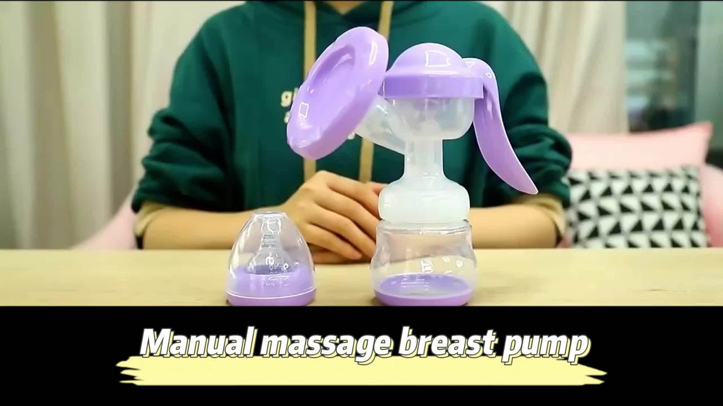 Breast Pump - Portable Manual Milk Collector