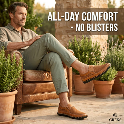 Men's Loafers & Slip-Ons - Breathable Comfort & Lightweight Design