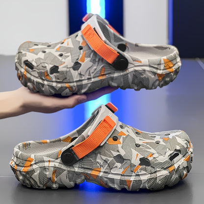 Men's Clogs, Fashionable Soft-Soled Clogs, Outdoor Sports and Casual Slippers, Outdoor/Indoor/Beach Clogs