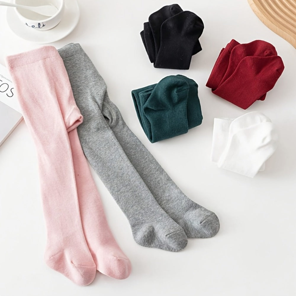 Women's Solid Color Tights - 3-Piece Pack