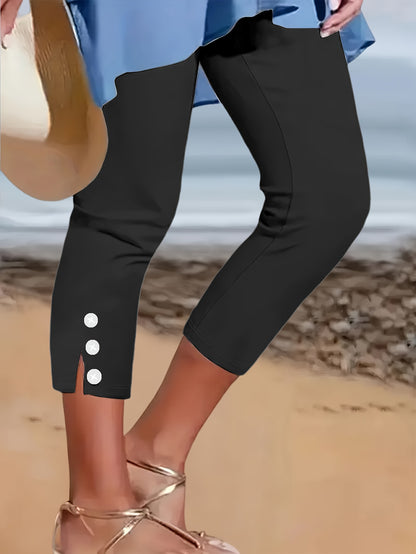 Women's Mixed Color 2 Polyester Leggings - product view 5