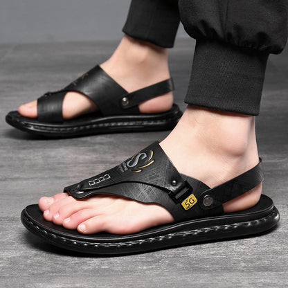 Men'S Comfortable Hiking Sandals, Sports Sandals, Beach Walking Sandals With Arch Support