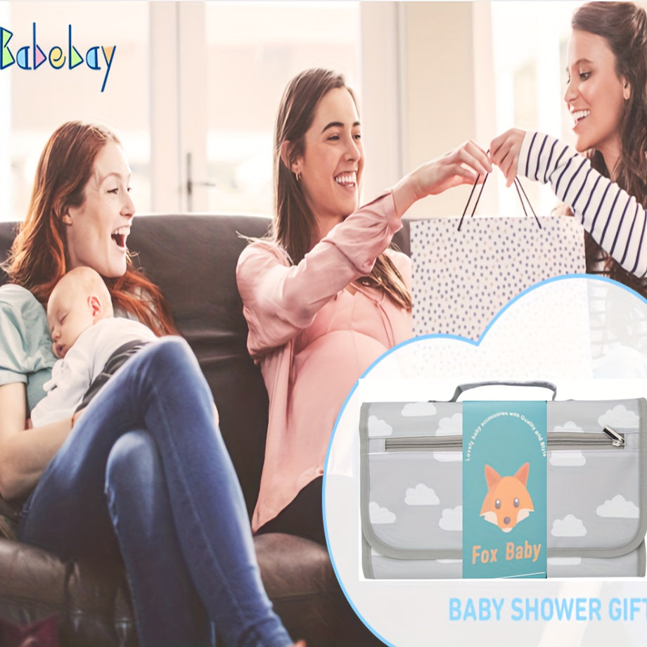 Portable Changing Mat Perfect for Changing Bags Or Changing Tables. One-handed Changing Mat. Travel Changing Mat. Perfect As A Shower Gift, Essential, Unisex Item, Or Christmas, Halloween, Or Thanksgiving Gift.