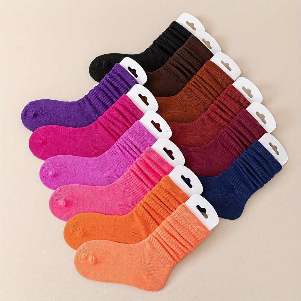 Kids' Solid Color Baby & Kids Socks - 10-Pair Pack