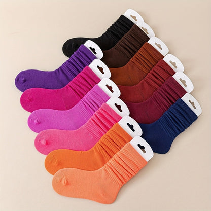 Kids' Solid Color Baby & Kids Socks - 10-Pair Pack