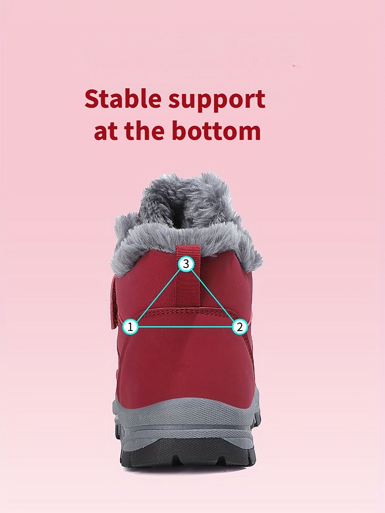 Women's Snow Boots - Warm Faux Fur Lined, High Quality Ankle Booties for Winter Outdoor Sports, Casual Walking Travel Shoes with Round Toe, Microfiber Upper, Fabric Lining, TPR Sole, And EVA Insole - for Women - Suitable for Winter