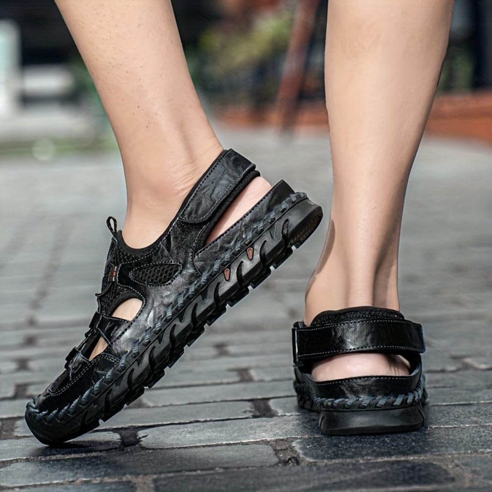 Men's Sandals - Breathable Mesh Non-Slip Sole for Beach & Water 036133