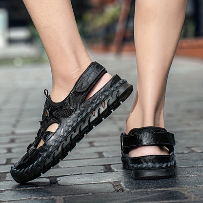 Men's Sandals - Breathable Mesh Non-Slip Sole for Beach & Water 036133