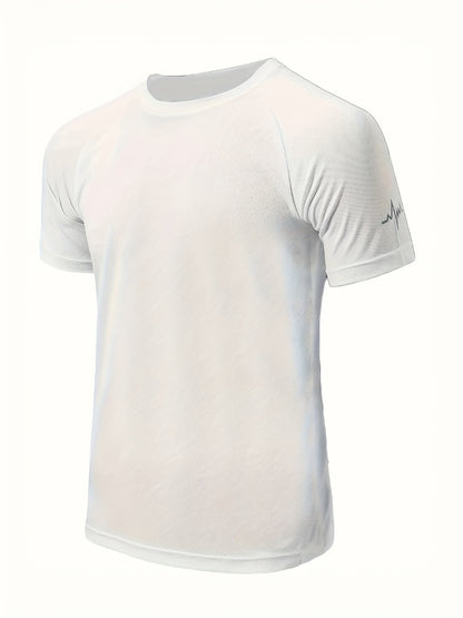 Men's Performance T-Shirt - Round Neck Short Sleeve Travel Style 055269