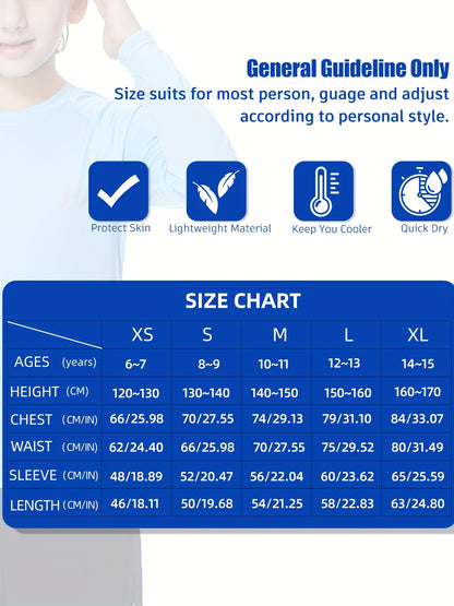 2pcs/Set Boys And Teenagers Round Neck Suit Quick Dry Fishing Running Swimming Polyester Clothes Two-Piece Basic Style Boys Clothes for Summer Outdoor Activities, for Outdoor