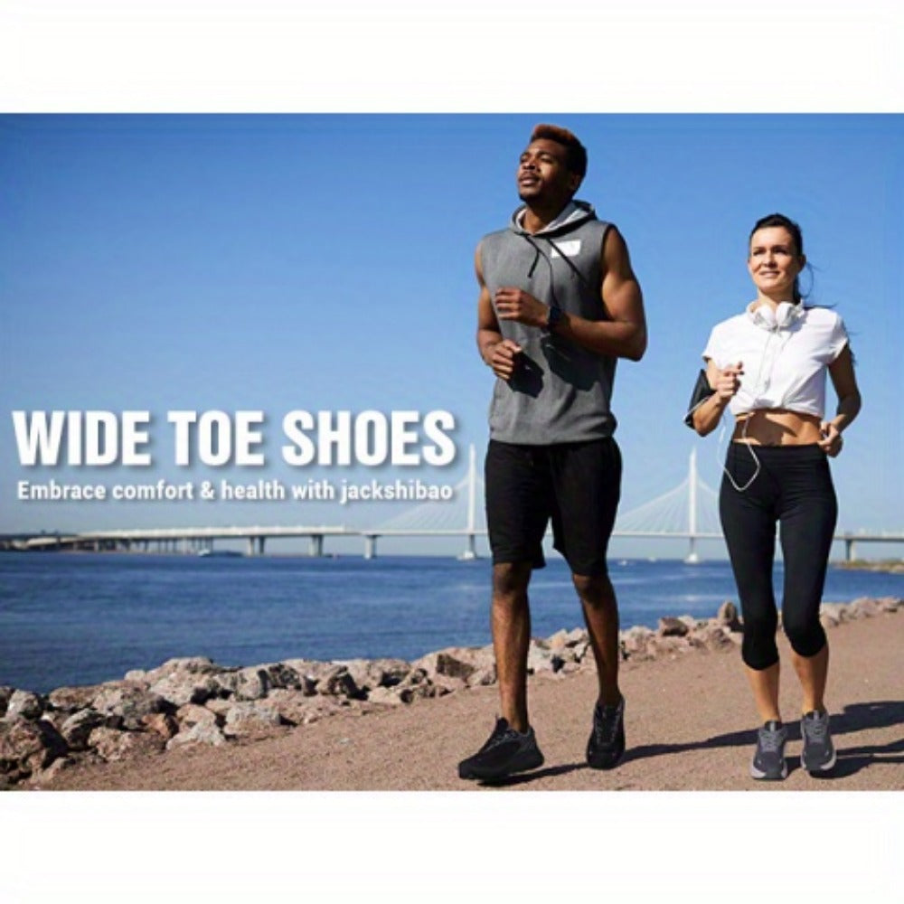 Men's Running Shoes - Wide Toe Comfort