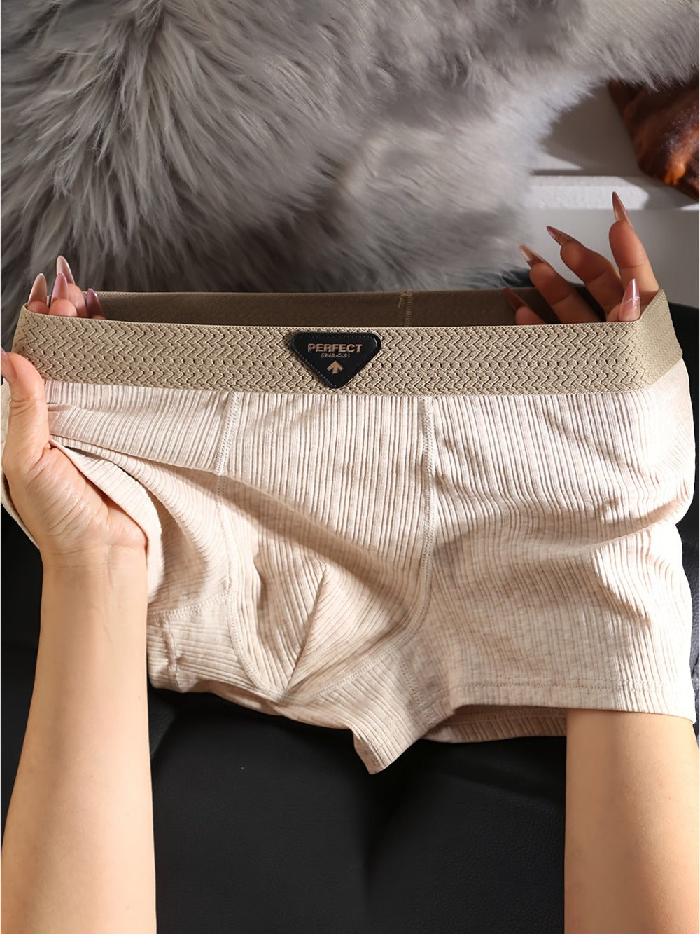 Men's Boxer Briefs - Breathable 4 Pack Soft