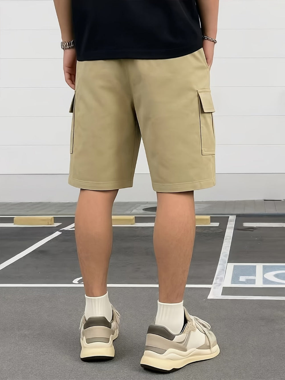 Men's Athletic Shorts - Stretch With Pockets Travel Style 003045