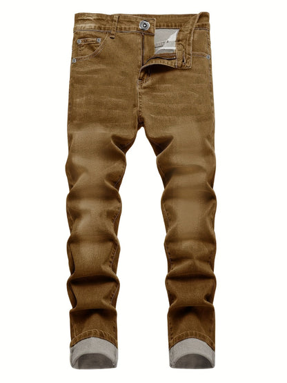 Men's 3-Pack Slim-Fit Stretch Jeans - Multi-Color Denim Value Set