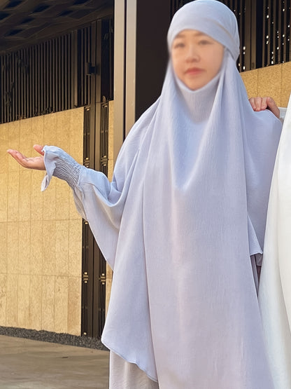 Muslim Player Wearing a Hijab for Umrah