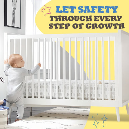 Breathable Crib Liner - 3 mm Mesh Arm Protection