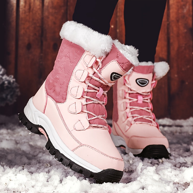 New Winter Outdoor Women's Shoes, Simple Upper, High Quality And Versatile, Light, Comfortable, Anti-slip And Wear-resistant Women's Snow Boots for Outerwear
