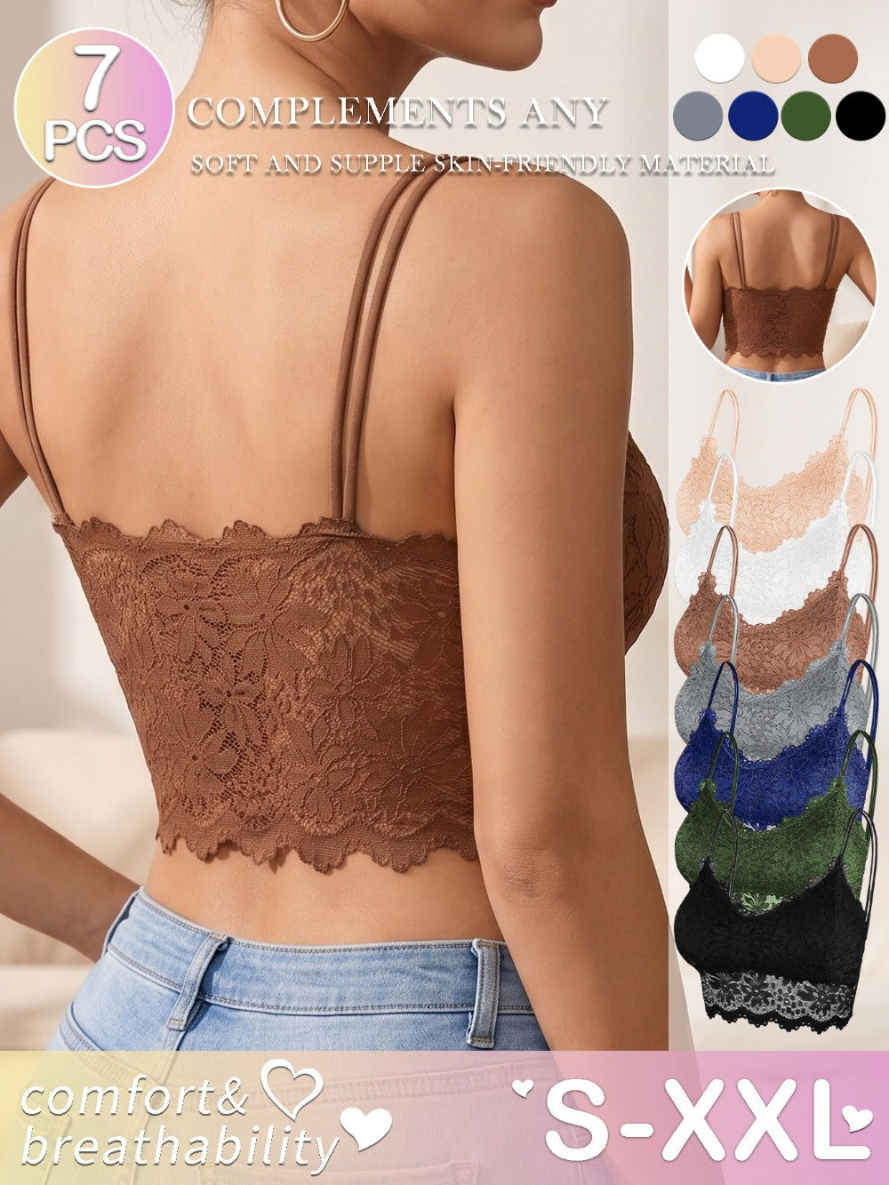 Unisex's Wireless Bra - Short Sleeve 014693
