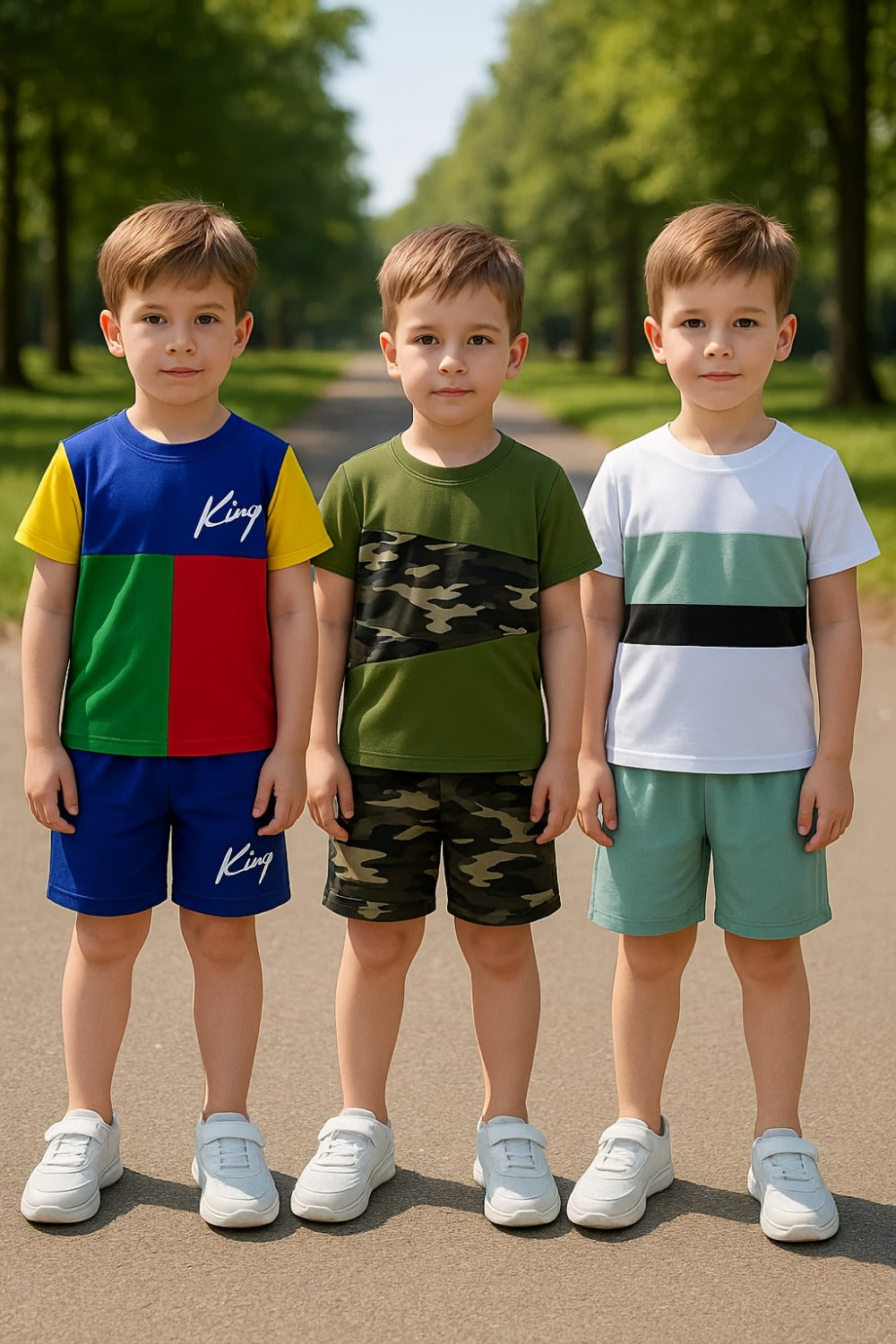 Boys' Casual Outfit Set - Summer 2517