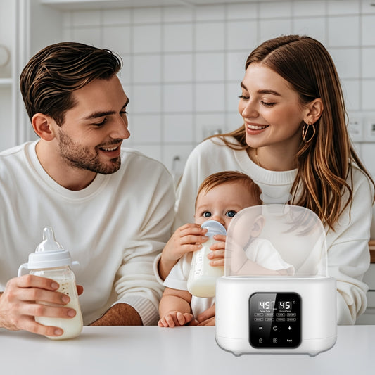 6-in-1 Electric Bottle Warmer - Timer, Defrost and Keep-Warm Modes – main product image