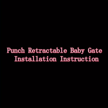 Retractable Mesh Safety Gate - 33/41 Inch Tall - Hardware-mounted expandable mesh design
