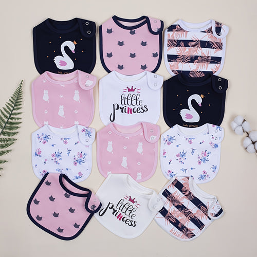 12pcs High Quality Baby Bibs for Boys & Girls | Absorbent with Adjustable Snaps for Feeding, Teething & Drooling. Baby Stuff Clearance, Baby Stuff, Baby Accessories, Baby Supplies, Baby Essential Items, Baby Bibs