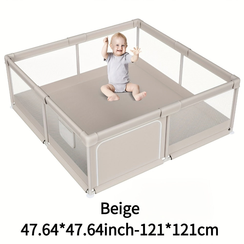Baby Playpen - Breathable Inch Pens Metal