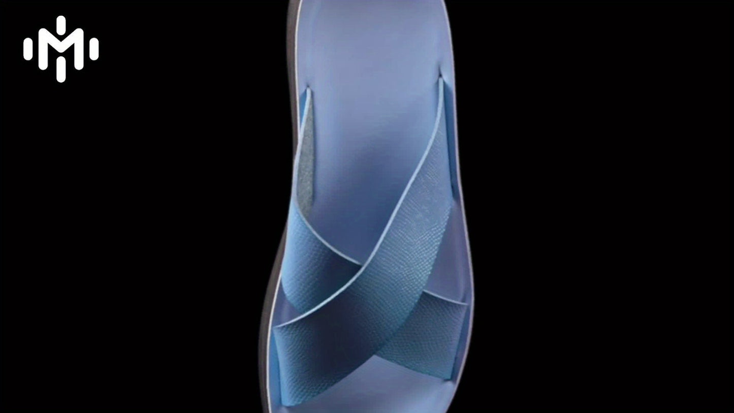 Men's Slippers - Non-Slip Sole for Beach & Water 35045 235045