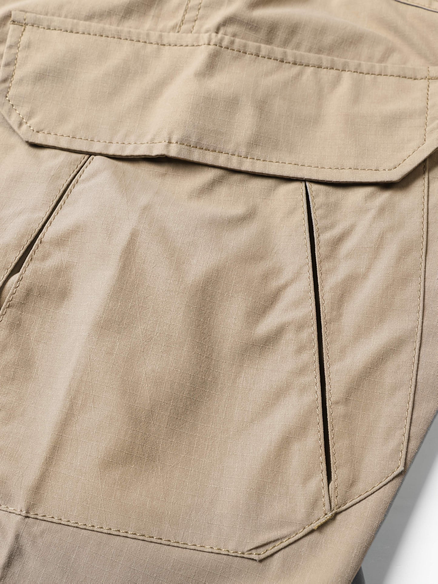 Plus Size Men's Outdoor Multi-pocket Tactical Overalls Shorts Are Suitable for Outdoor Activities Such As Mountaineering, Fishing And Camping., PLUS SIZE