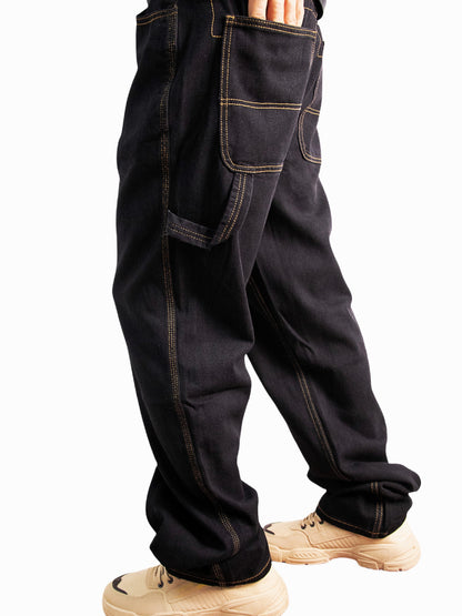 Men's Jeans West Coast Street Dance Skateboard Pants Men's Street Loose Hip Hop Oldschool Denim Pants