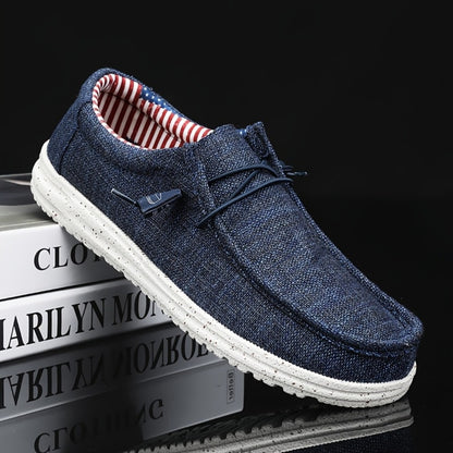 Men's Loafers & Slip-Ons - Breathable Canvas & Slip-On Comfort 612453