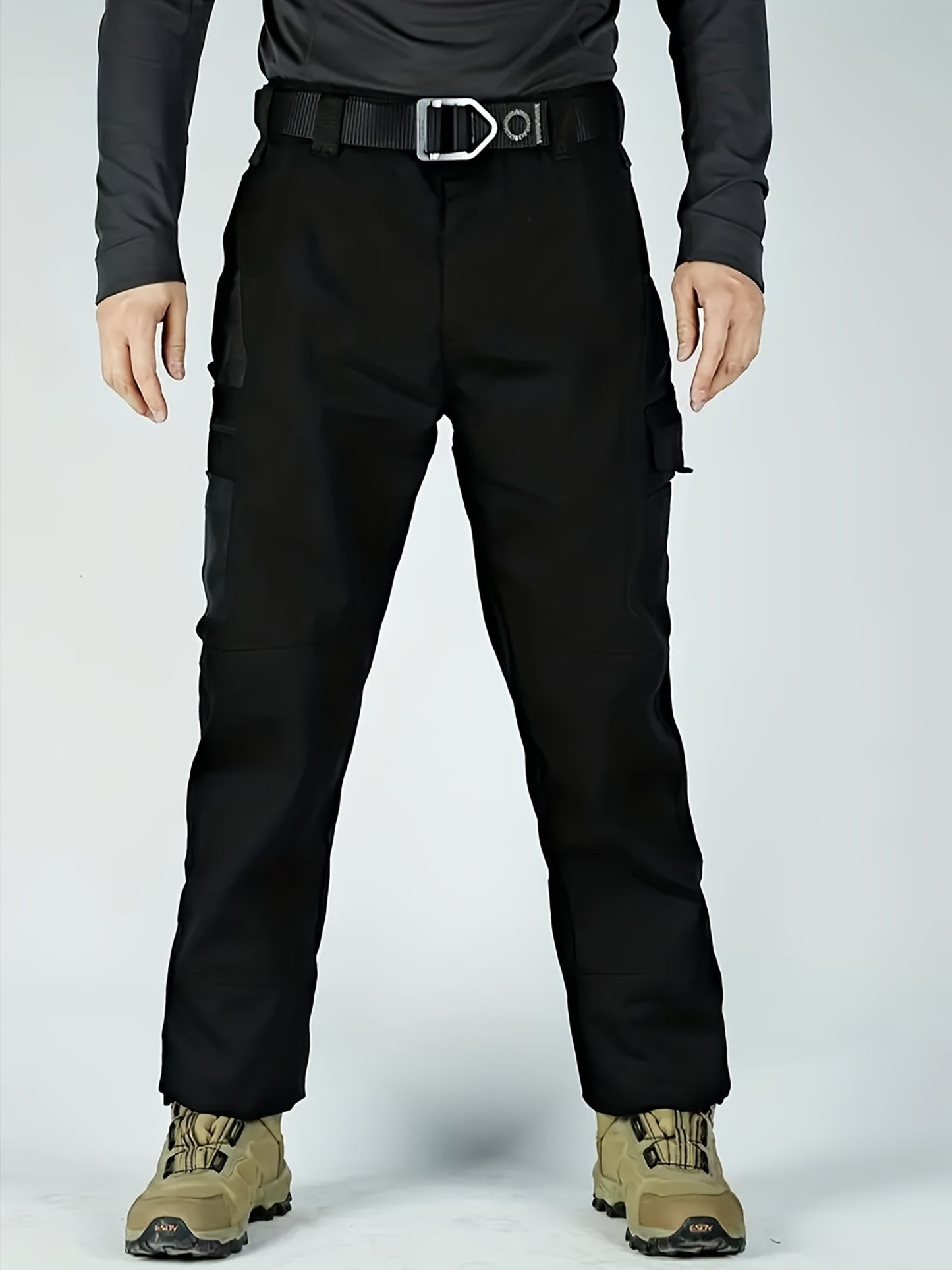 Men'S Tactical Cargo Pants - Quick-Dry Lightweight, Multi-Pocket Design, Regular Fit for Hiking, Camping, Outdoor Adventures (Belt Not Included), Hiking Pants, Adventure Clothing, Rugged Style, Scratch resistant Material, Utility Trousers