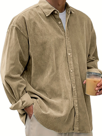 Men's Black Long-Sleeve Shirt - product view 17