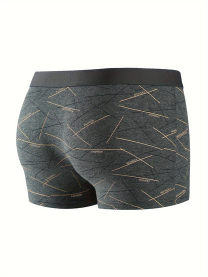 Men's Boxer Briefs Youth Flat Front Shorts Loose Fit Comfortable Pants