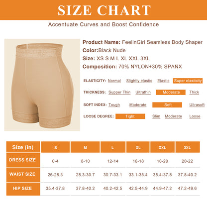 Butt Lifter Panties Hip Enhancer Shapewear Tummy Control Body Shaper Shorts