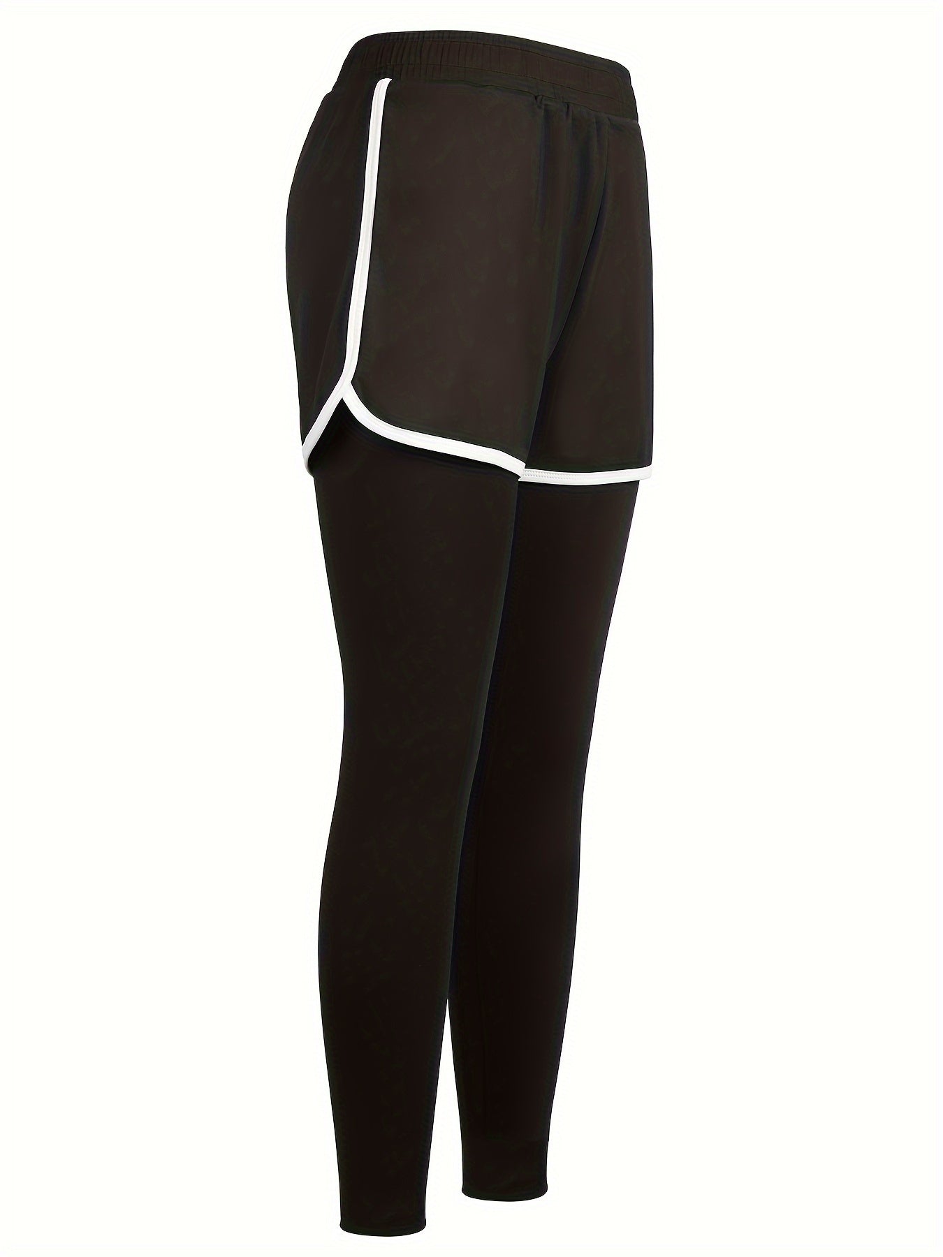 SOMOYA 3pcs Thick High Waist Yoga Pants With Pockets, Tummy Control Workout Running Yoga Leggings For Women Solid Color