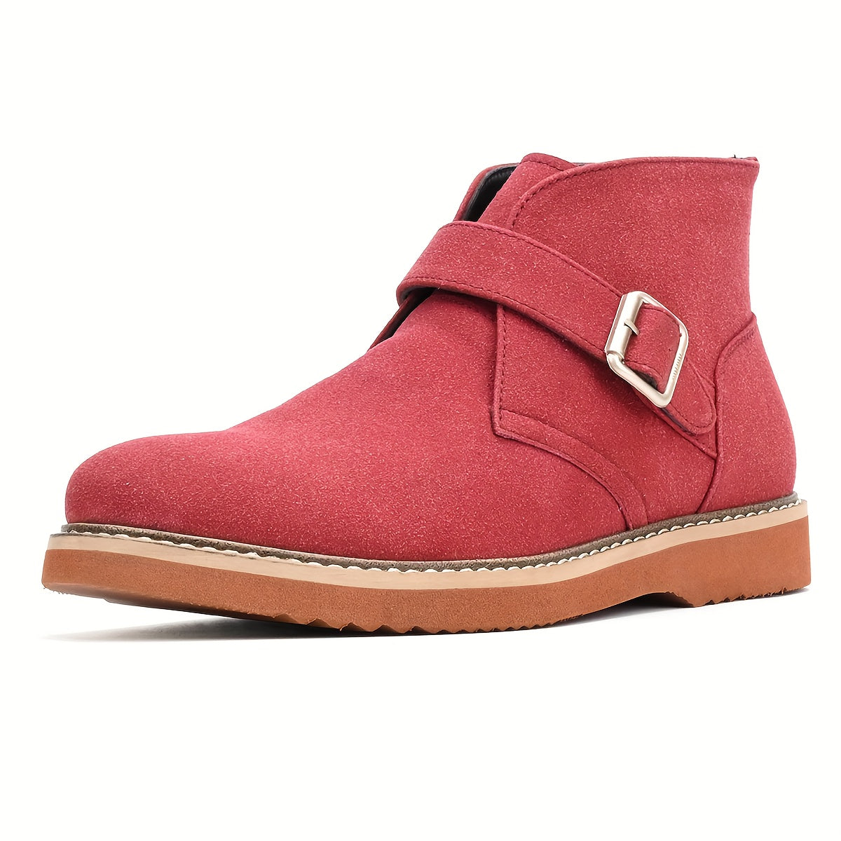 Men's Chukka Boots Casual Hiking Boot for Men with Fashion Buckles