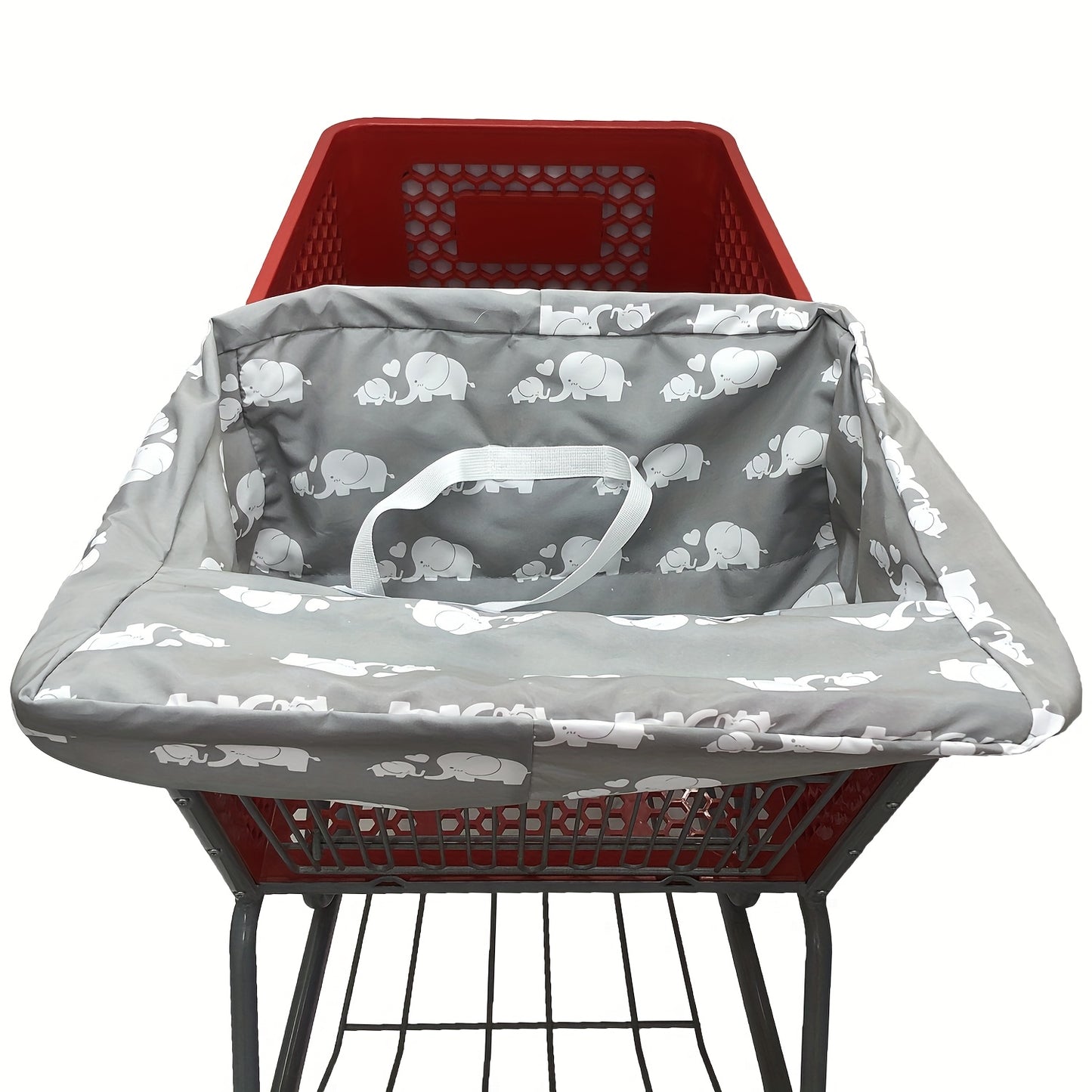 Supermarket Shopping Cart Seat Cushion, High Chair Cover, Daily Protective Cushion Can Be Stored