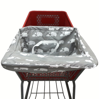 Supermarket Shopping Cart Seat Cushion, High Chair Cover, Daily Protective Cushion Can Be Stored