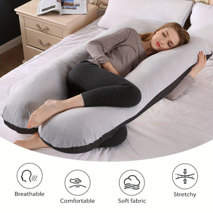 Pregnancy Pillow - Portable Soft U-Shaped Maternity