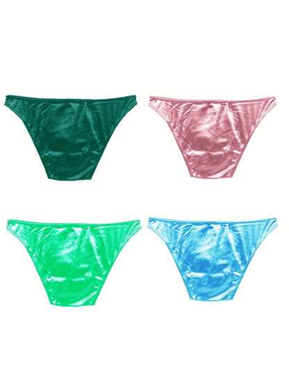 4pcs/Order Men Briefs Sexy Plus Size Men's Underwear Y S/M/L/XL/2XL/3XL