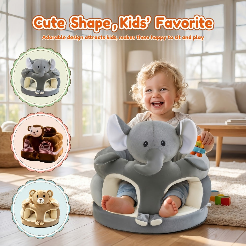 Baby Floor Seat - Sit Chair Cartoon Animals