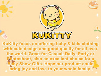 Kukitty Newborn Baby Boys Girls Clothes Unisex Long Sleeve Solid Color Ribbed Bodysuit And Pants Outfits Set, for Outdoor