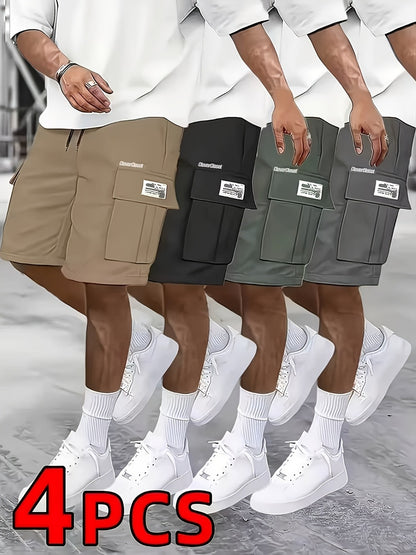 Men's Athletic Shorts - Stretch With Pockets Active Style 724581