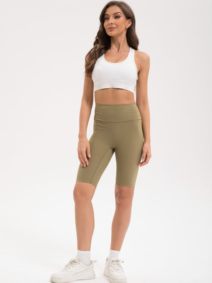 5pcs High Women'S High-waisted Gym Shorts With Pockets, Super Soft Tummy Control No See Through Workout Running Yoga Athletic Shorts Pants