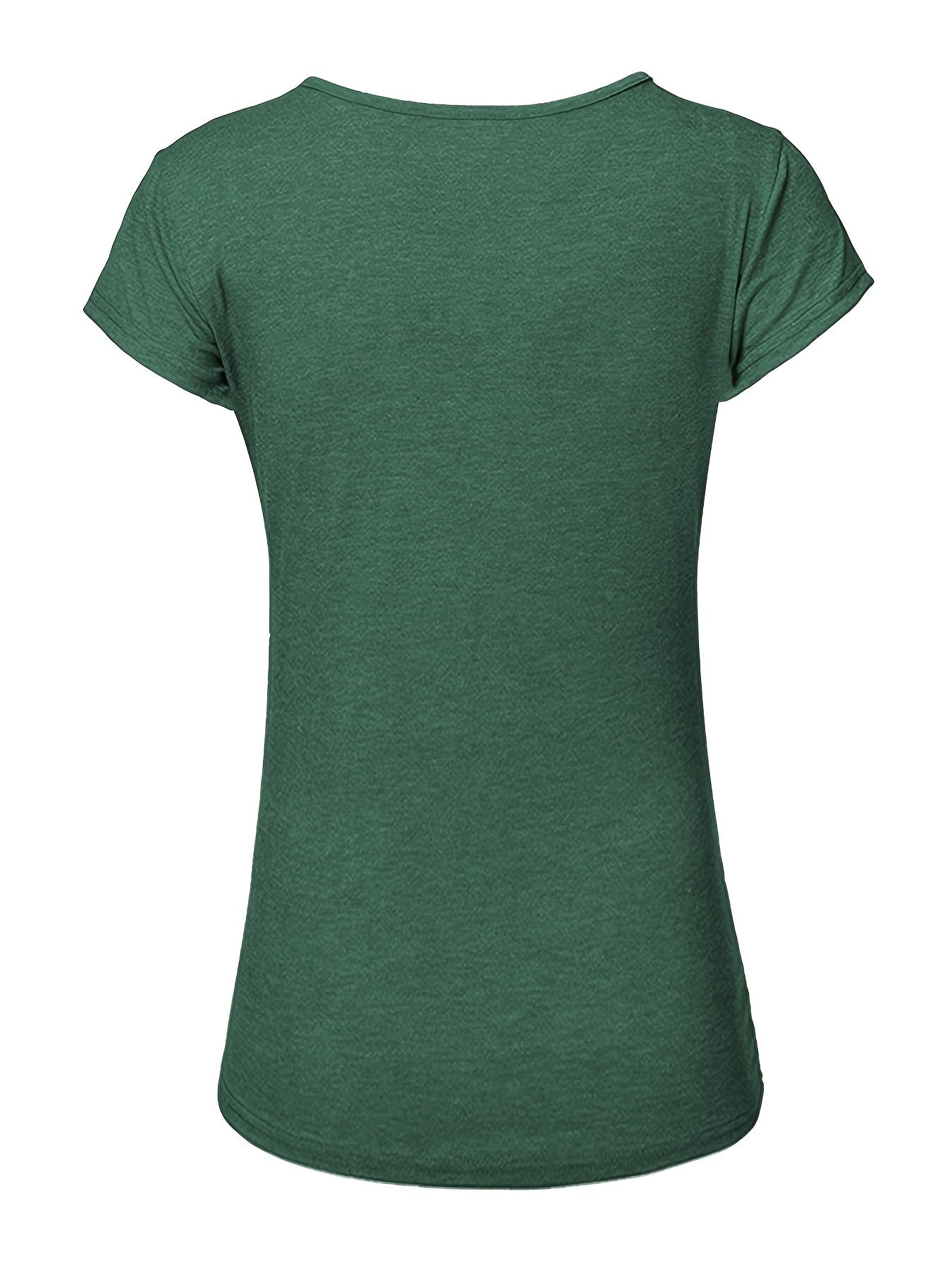 Set of 3 Women'S Short Sleeve Maternity Tops with Side Ruching for Breastfeeding