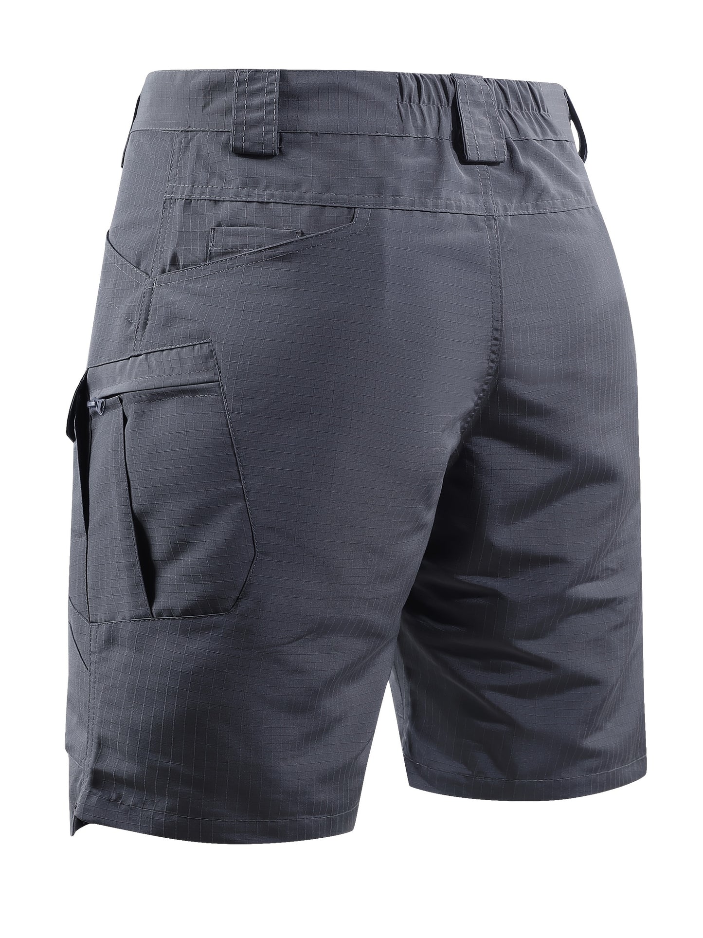 Men's Tactical Cargo Shorts - Casual Shorts - Lightweight Multi-pocket Outdoor Shorts, (Belt Included) Non-stretch Durable Fabric for Hiking, Camping, Fishing - Black Casual Style for Professionals And Outdoor Enthusiasts