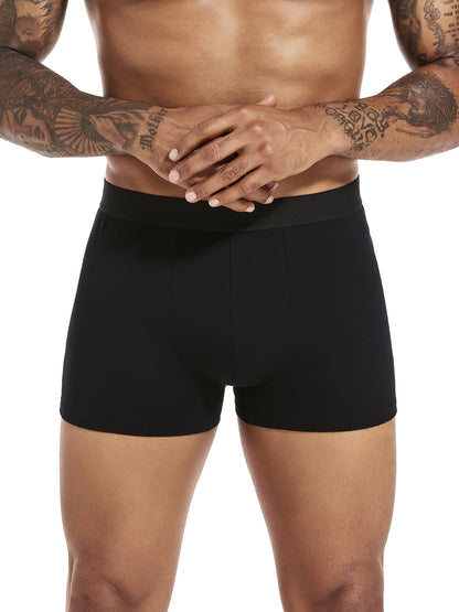 6pcs Pack Cotton Boxer Shorts Men Underwear Soft Male Underpants for Men Briefs Boxershorts Sports