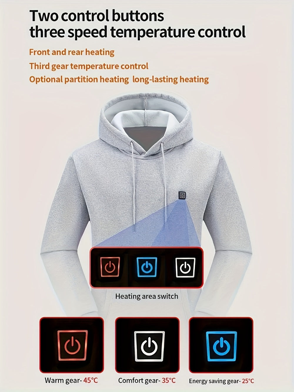 Men's Versatile Pullover Hoodie Everyday 821