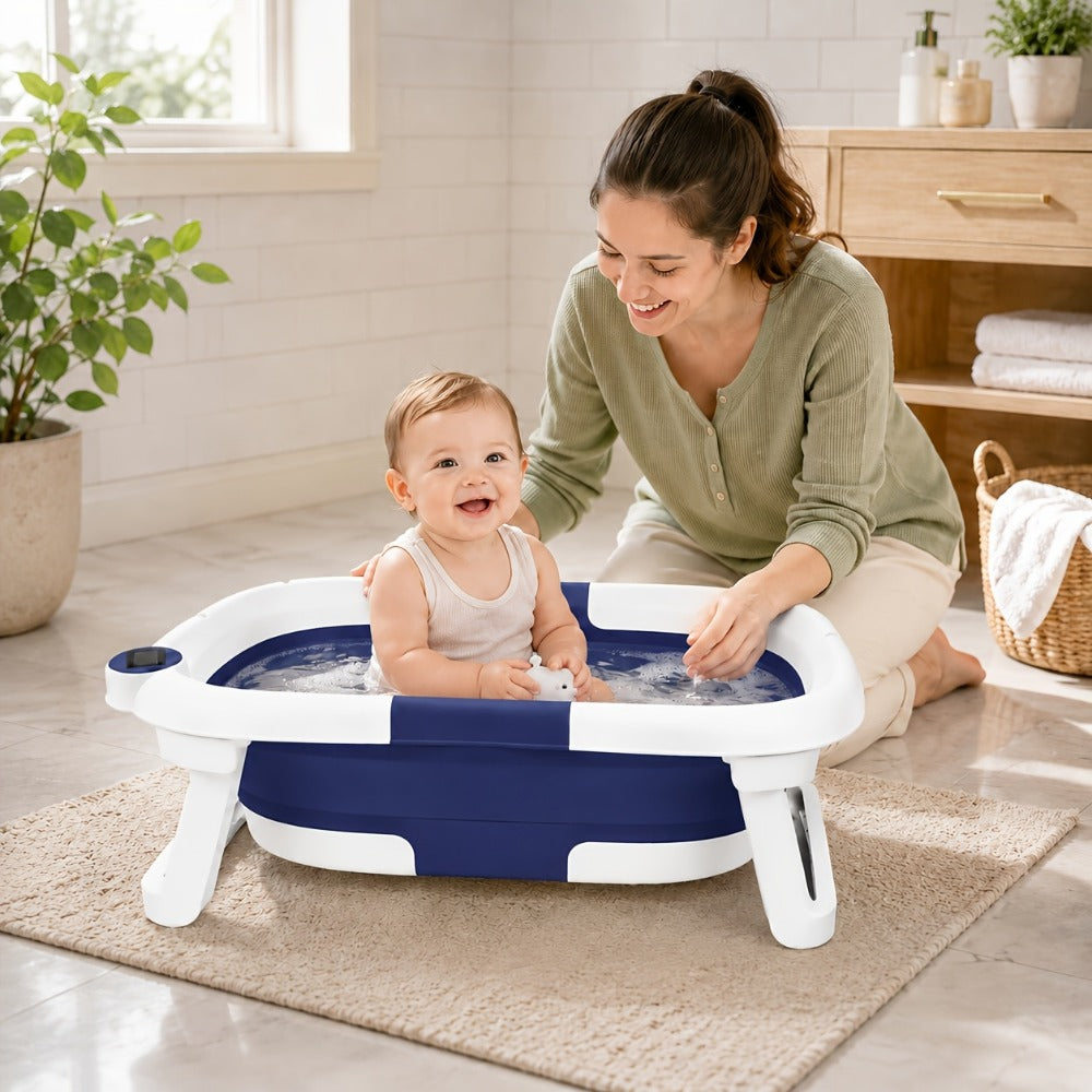 Baby Bathtub - Portable Foldable Travel Soft 3717